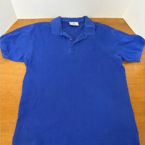 Givenchy active blue polo short sleeve t shirt used pre owned